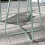 Voir la diapositive 5 : OUTSUNNY Ensemble salon de jardin 3 pcs 2 fauteuils et table ronde vert