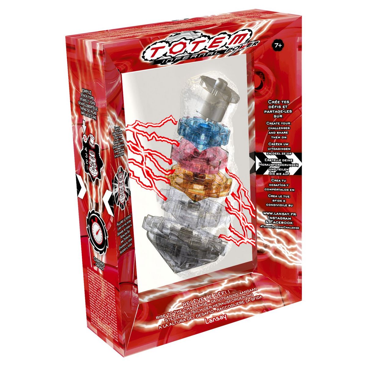 LANSAY Toupies Totem Infernal Power