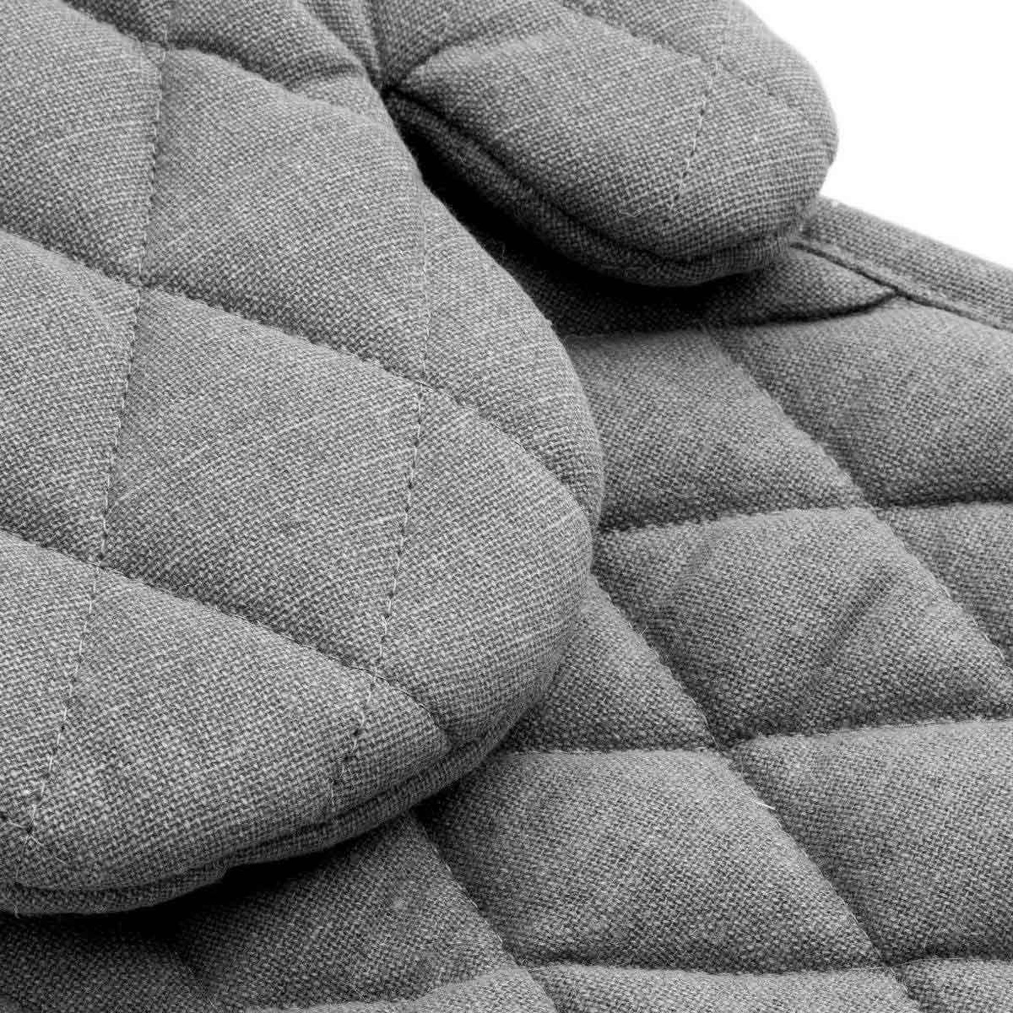 Voir la diapositive 2 : Douceur d'Intérieur Gant & manique de cuisine  gourmet  30cm anthracite