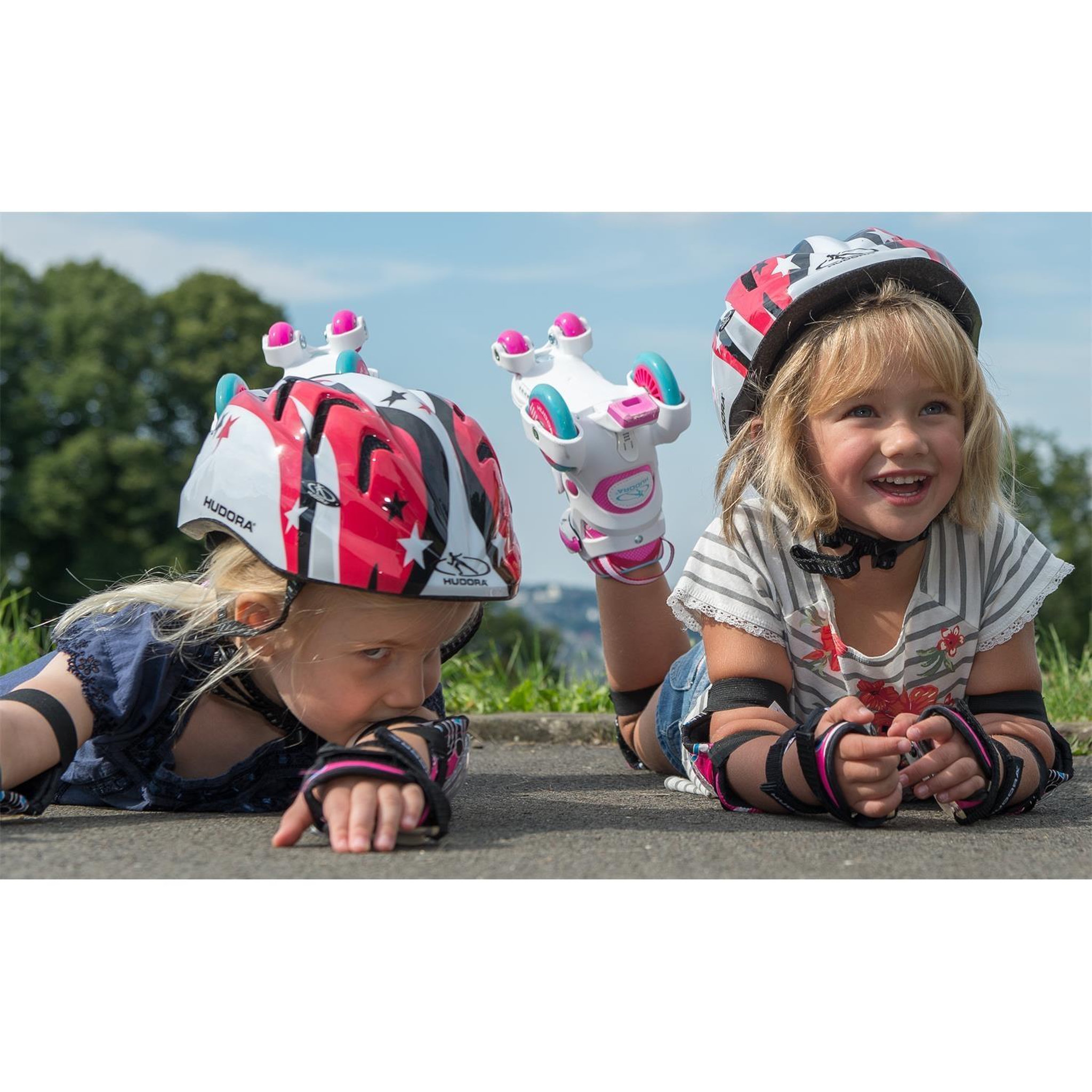 Voir la diapositive 2 : HUDORA Firts Quad Boy, mon premier roller. Taille 30-33