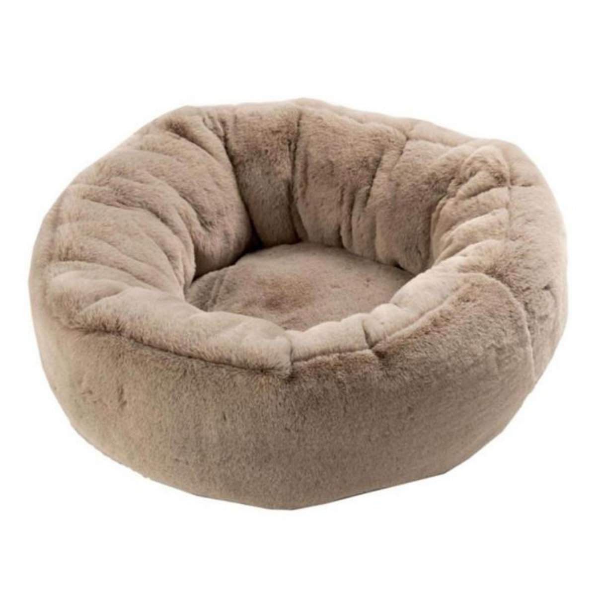 Paris Prix Panier Rond pour Chat  Polyester  55cm Naturel