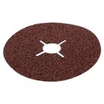 KREATOR Lot de  5 disques abrasifs pour meuleuse - grain 24 - Ø 125 mm