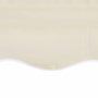 Voir la diapositive 4 : VIDAXL Toit d'auvent Toile Creme 6x3 m (Cadre non inclus)