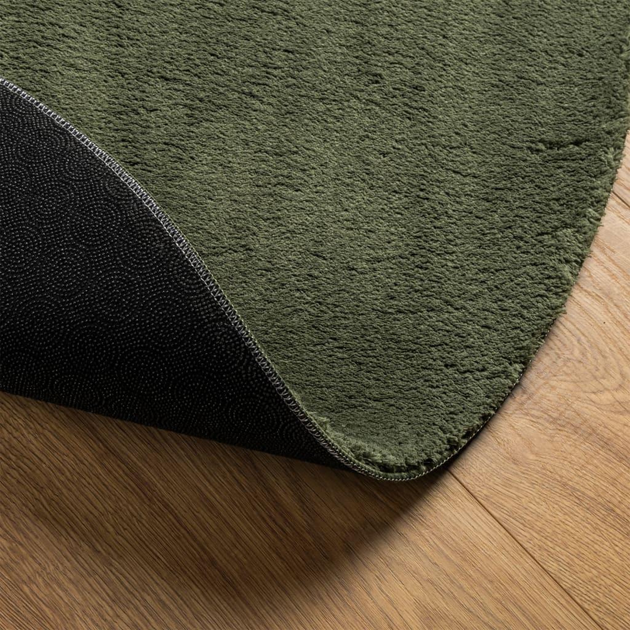 Voir la diapositive 5 : VIDAXL Tapis HUARTE a poils courts doux et lavable vert foret Ø 80 cm