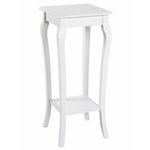 Paris Prix Table d'Appoint Vintage en Bois  Elsa  71cm Blanc