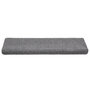 Voir la diapositive 4 : VIDAXL Tapis de marches d'escalier 10 pcs Gris 65x21x4 cm Aiguillete