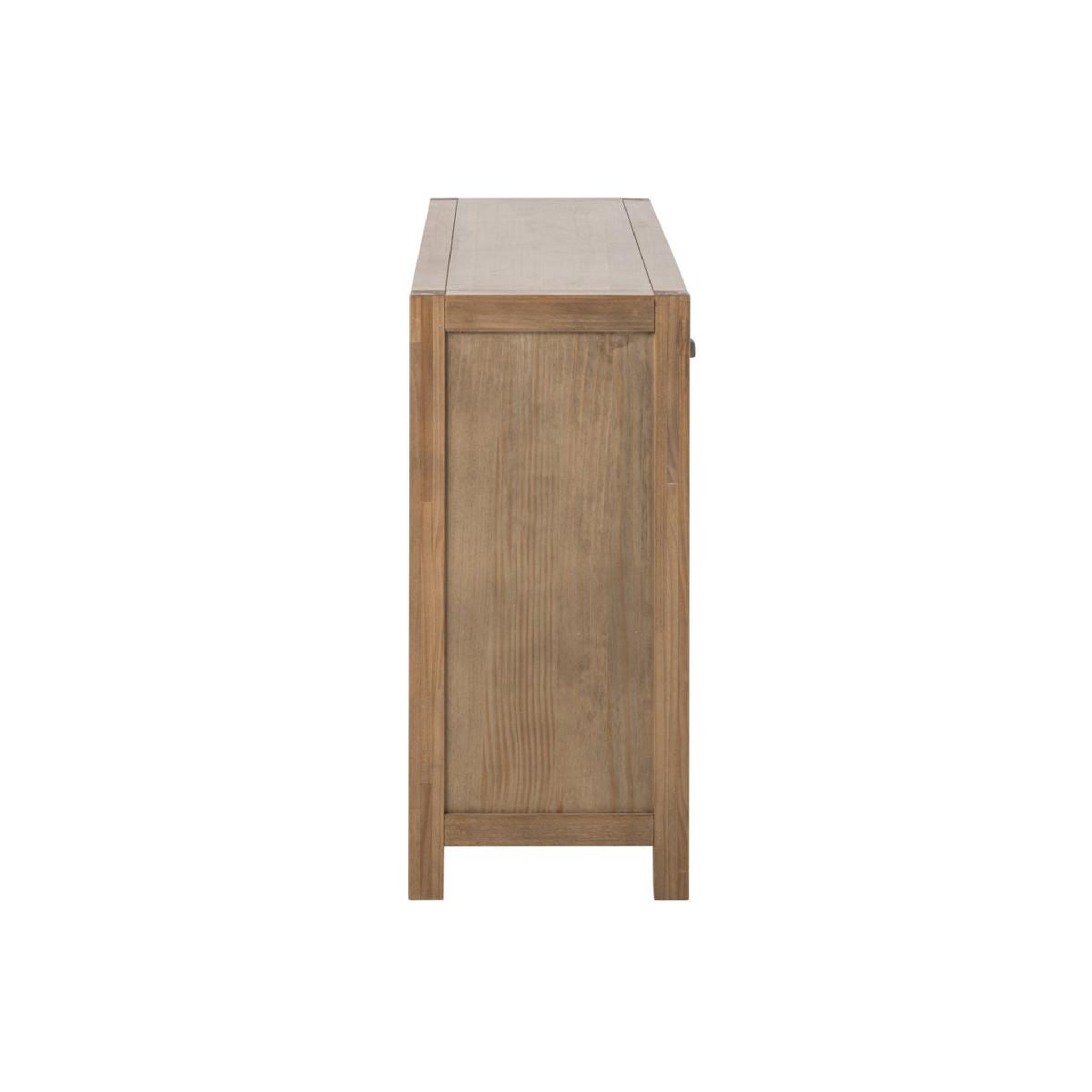 Voir la diapositive 4 : J-LINE Buffet 3 portes & 3 tiroirs  blois  140cm naturel