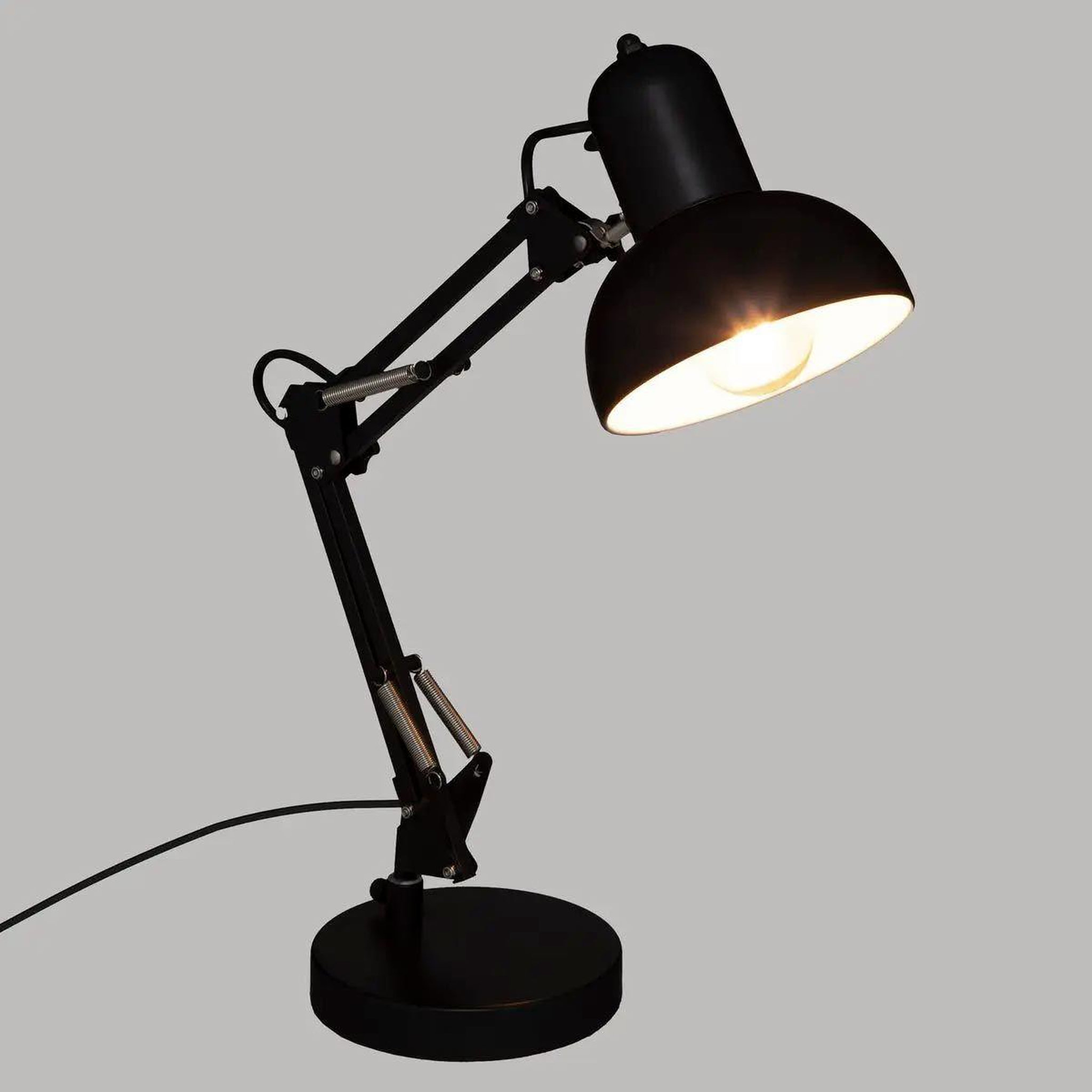 Voir la diapositive 3 : ATMOSPHERA Lampe à poser design  bren  55cm noir