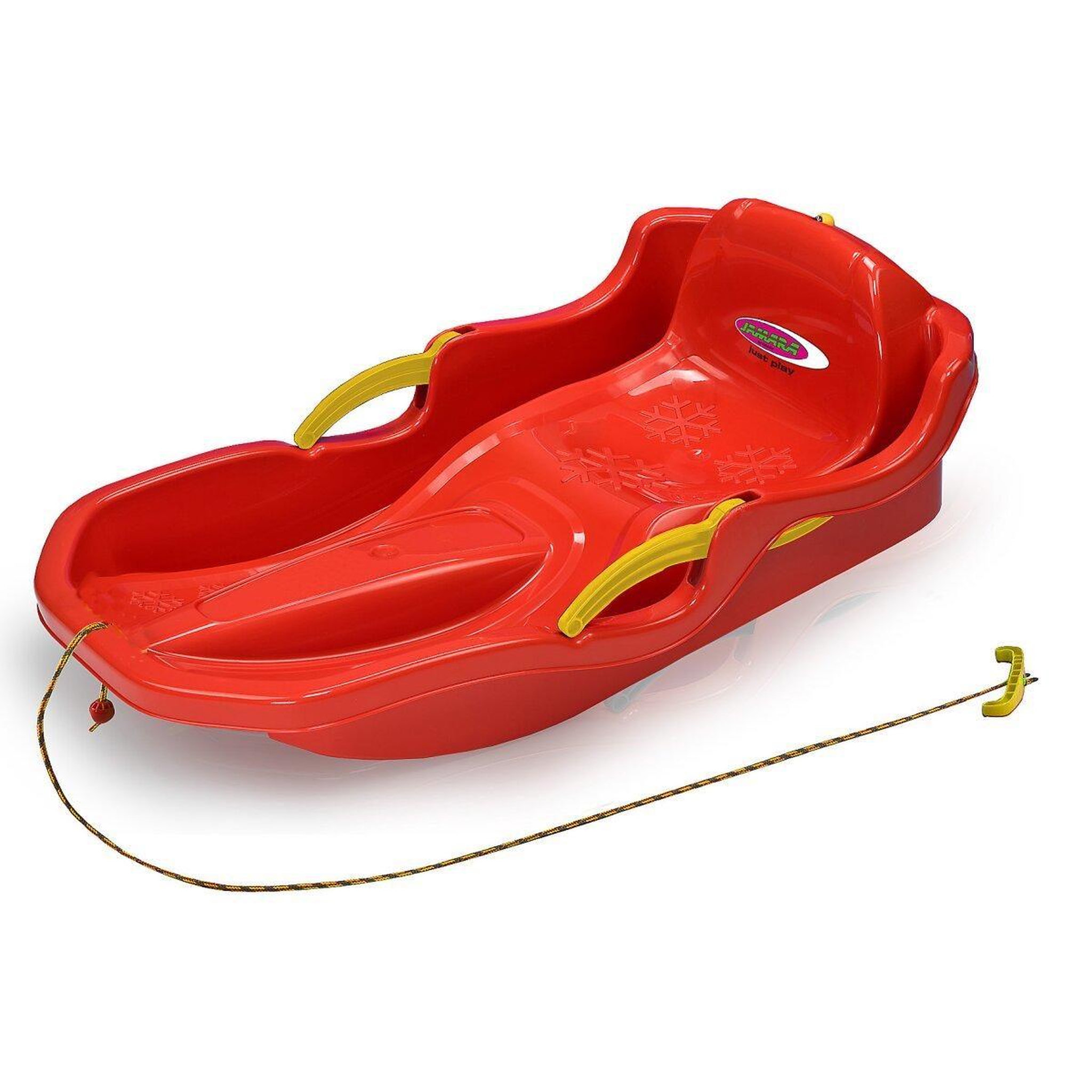 Voir la diapositive 2 : Jamara Snowplay bob comfort 80cm rouge avec freins