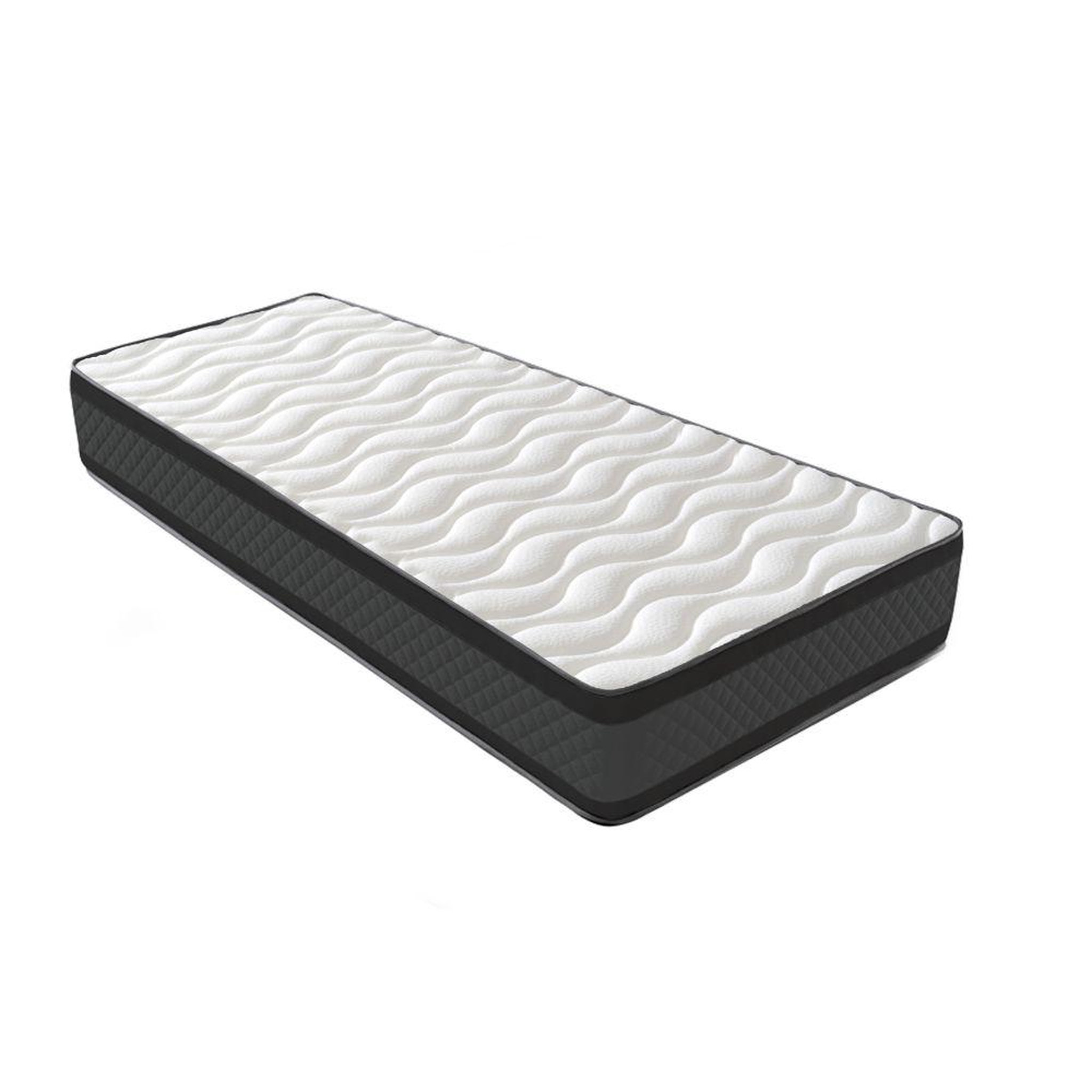 Voir la diapositive 1 : DAGOSTINO HOME Matelas mousse - ferme - réversible - côté été/hiver - h20 cm