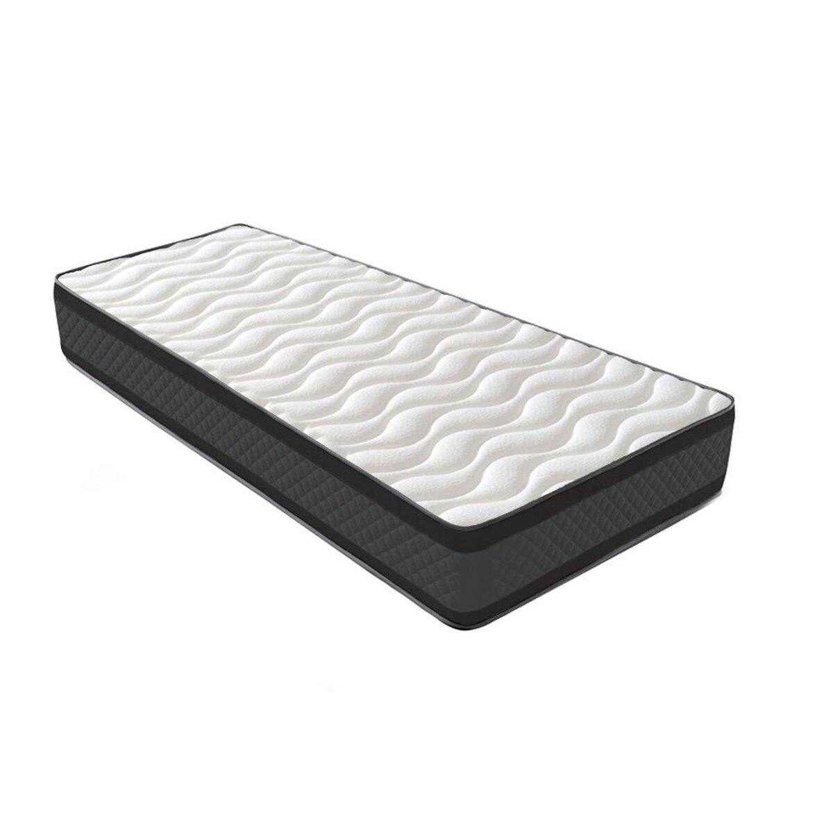 DAGOSTINO HOME Matelas 80x190 Mousse HR  Luxe Confort  Extra Ferme | Double Face (Été-Hiver) | Soutien Équilibré, Parfait et Tonique | H20cm