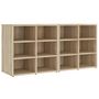 Voir la diapositive 2 : VIDAXL Armoires a chaussures 2 pcs Chene Sonoma 52,5x30x50 cm