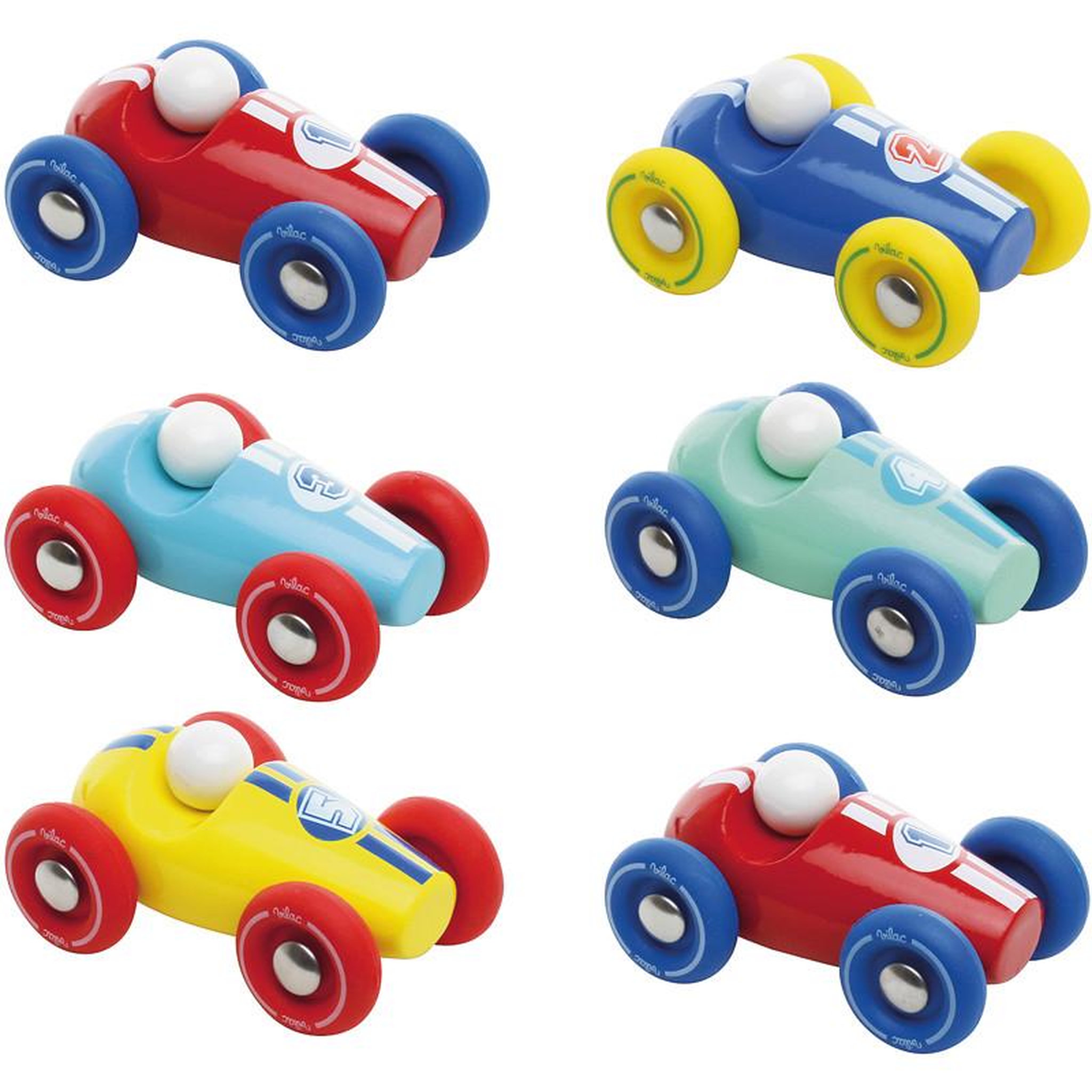 Voir la diapositive 2 : Vilac MINI VOITURE COURSE ASSORTIMENT SPE VILAC VIL2260