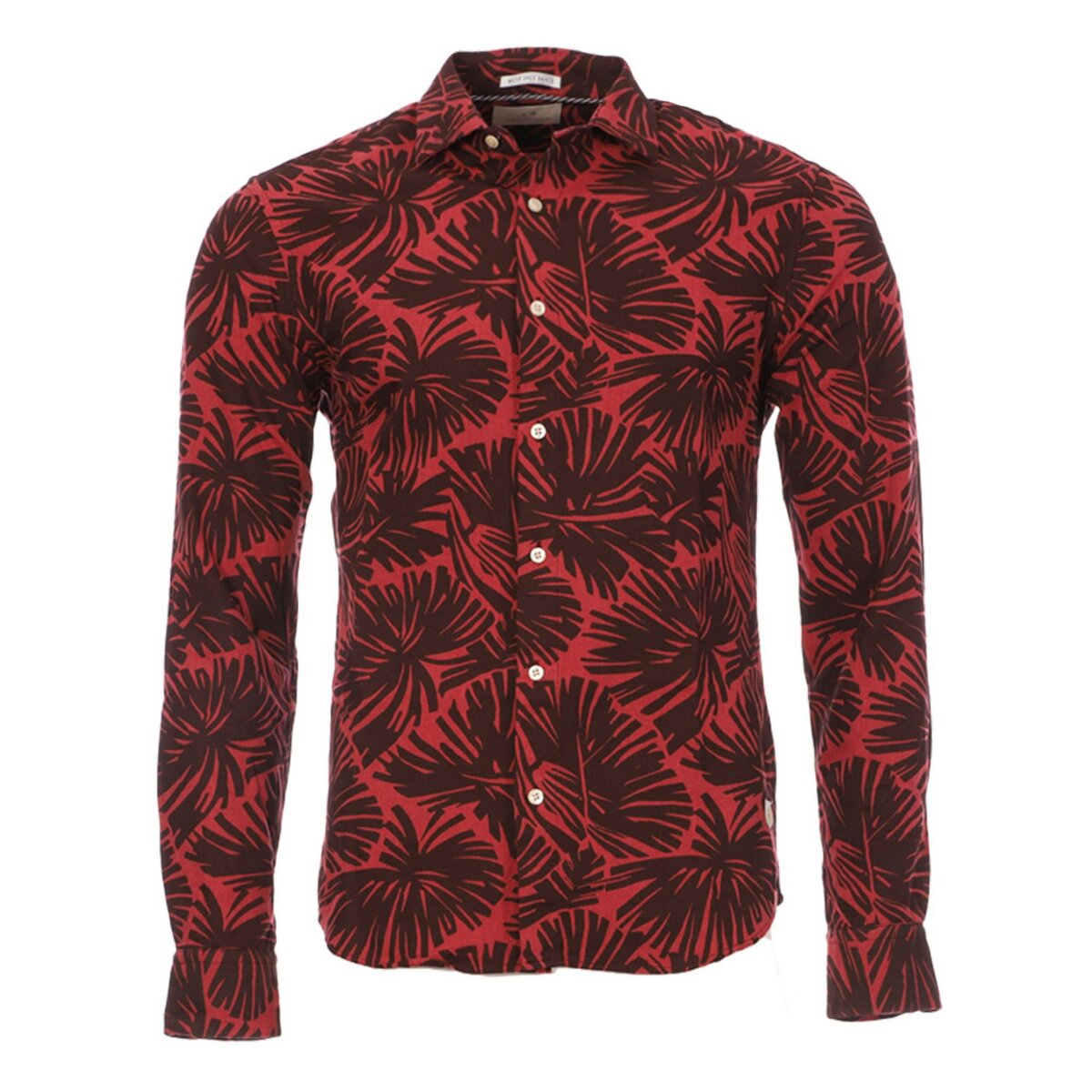  Chemise à motifs Rouge Homme Scotch & Soda Oxford