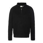 Schott Pull 1/4 zip  Homme Schott Plali. Coloris disponibles : Noir