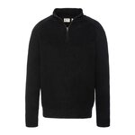 Schott Pull 1/4 zip  Homme Schott Plali. Coloris disponibles : Noir