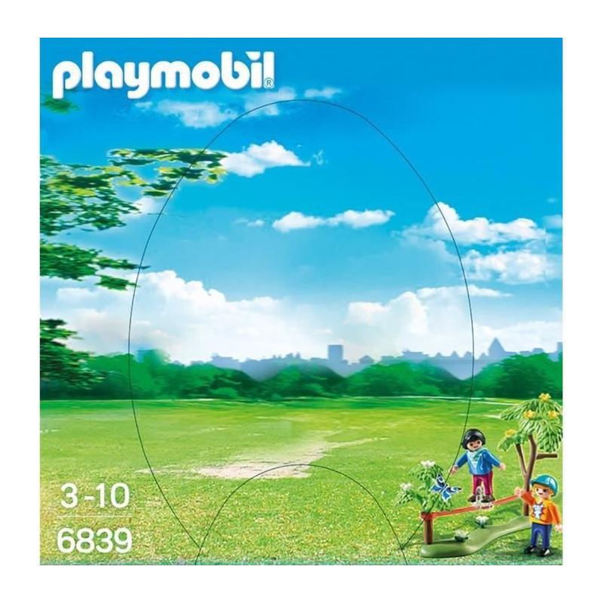 Voir la diapositive 3 : PLAYMOBIL PLAYMOBIL - 6839 - oeuf de Paques - Enfants equilibristes