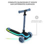 Voir la diapositive 4 : KINDERKRAFT Trottinette 3 roues led pour enfant