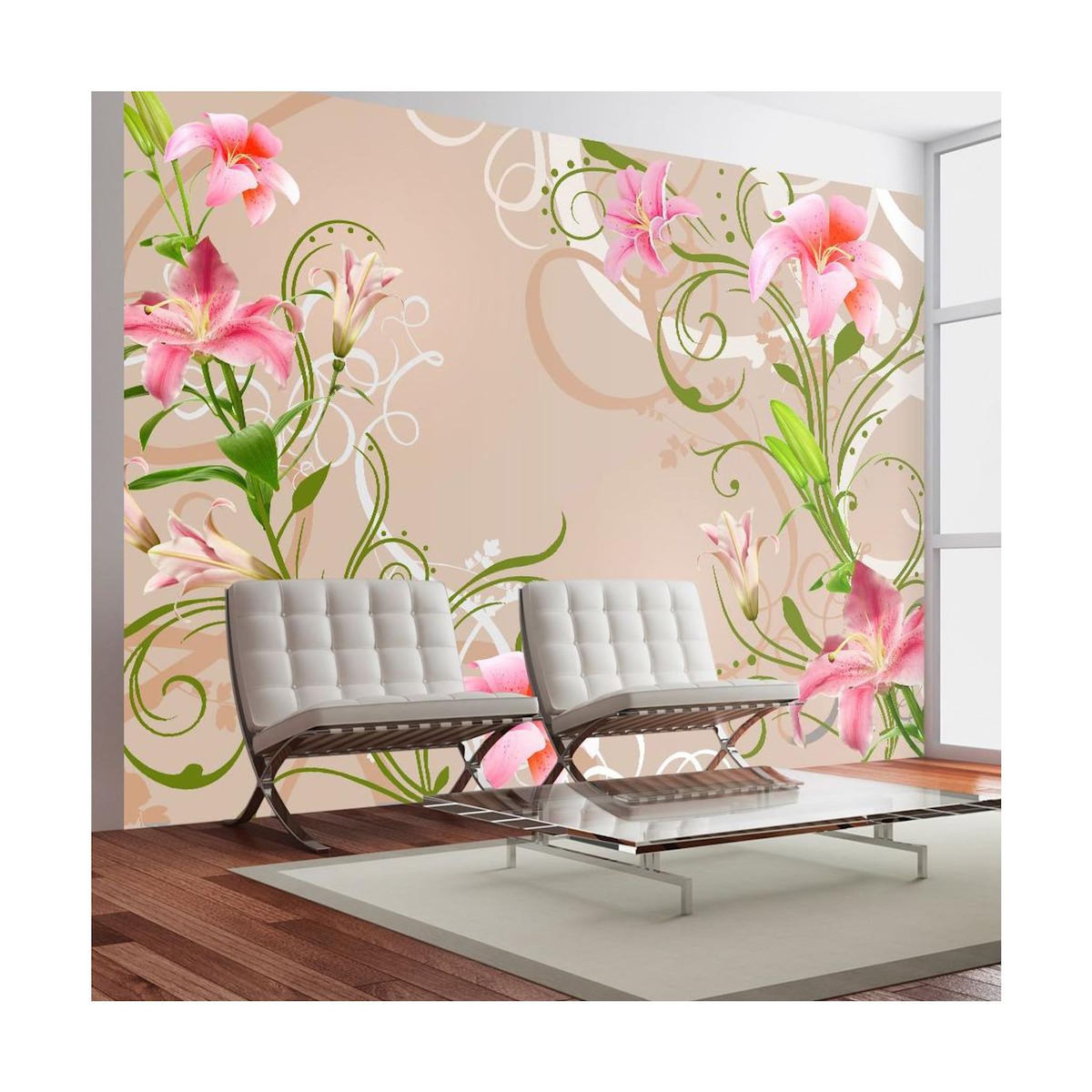 Paris Prix Papier Peint  Subtle Beauty of the Lilies