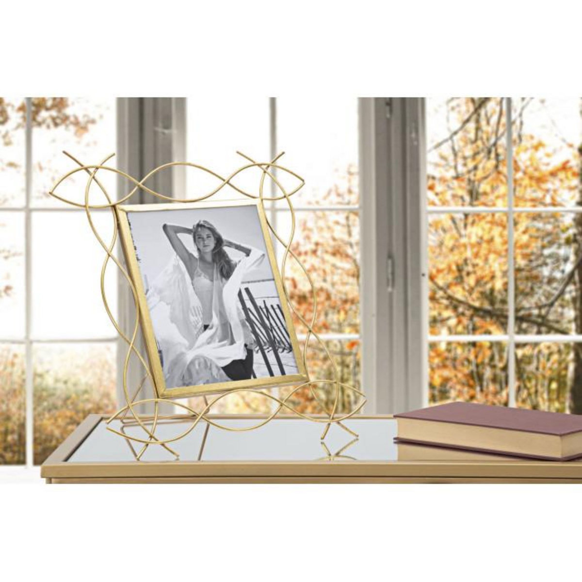 Paris Prix Cadre Photo Déco en Métal  Glam  20x25cm Or