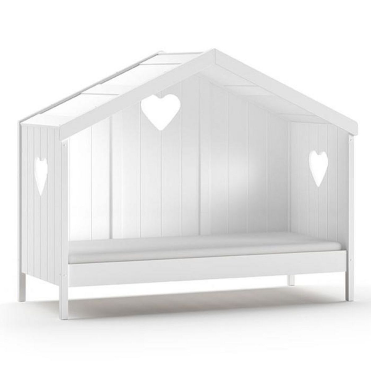 Paris Prix Lit Cabane Enfant Fermé  Amori  90x200cm Blanc