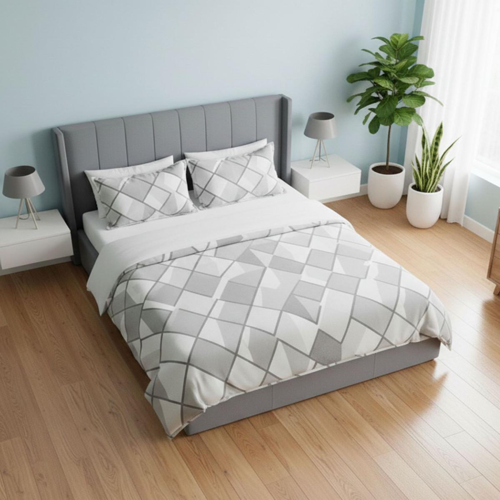 Voir la diapositive 6 : Paris Prix Pack lit coffre en velours & matelas  maggie & goodream  180x200cm gris