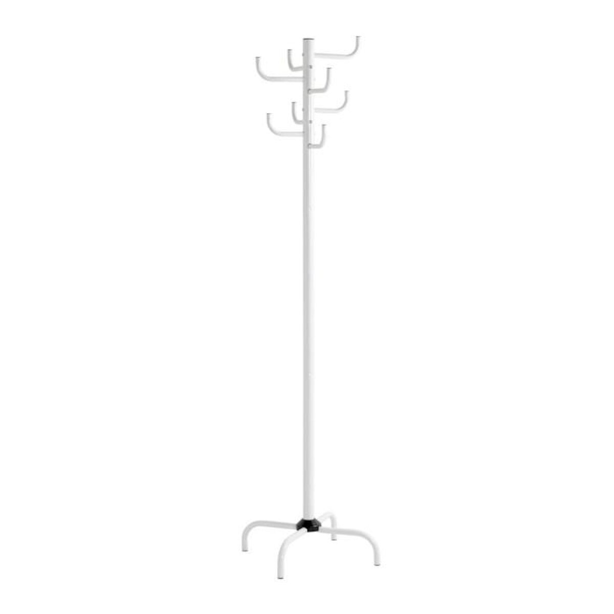 Paris Prix Porte-Manteaux 8 Crochets  Bazyk  180cm Blanc