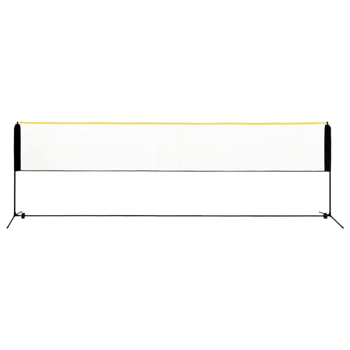 VIDAXL Filet de badminton reglable 500x103x94-158 cm Metal