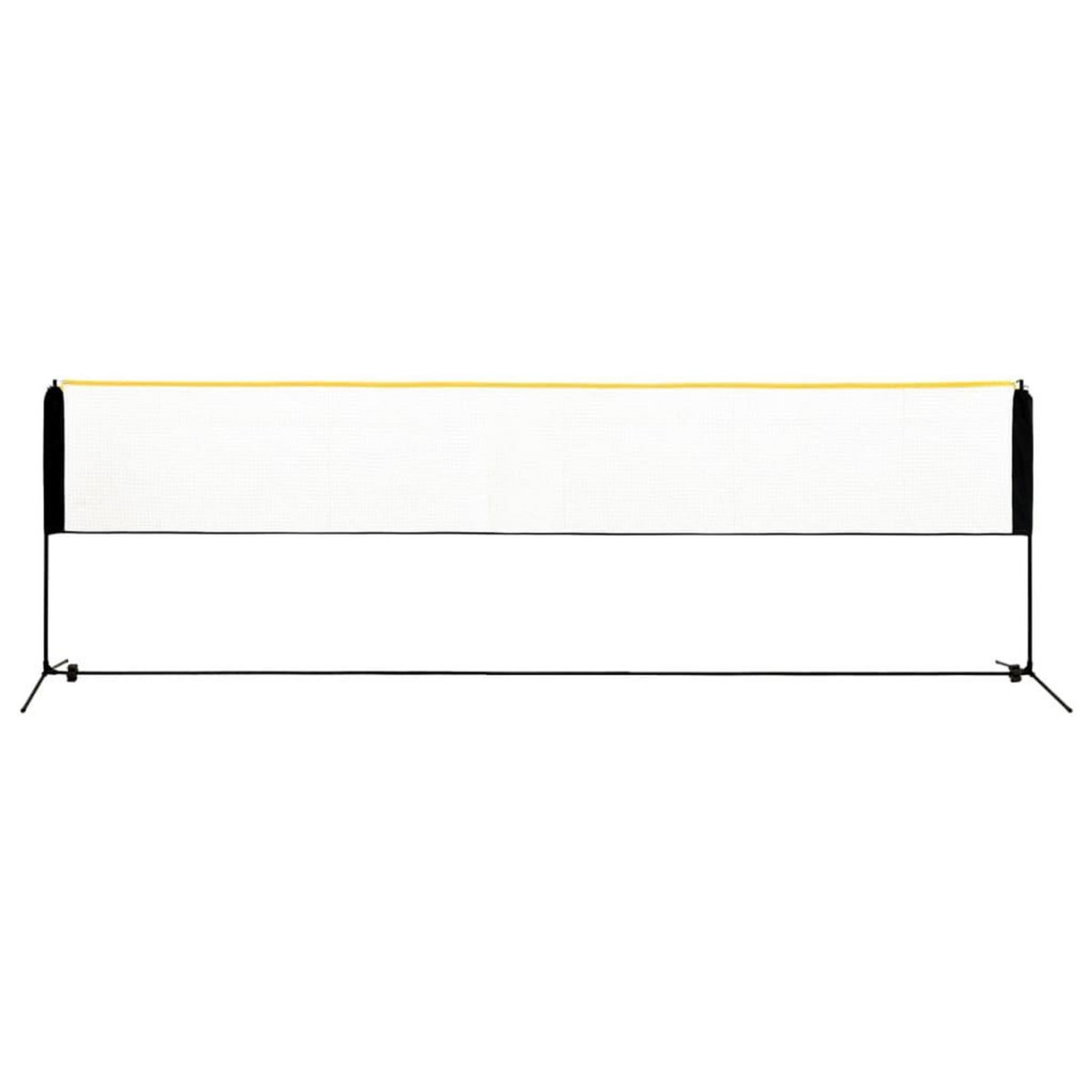 VIDAXL Filet de badminton reglable 500x103x94-158 cm Metal