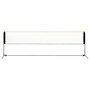 Voir la diapositive 2 : VIDAXL Filet de badminton reglable 500x103x94-158 cm Metal