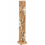 Paris Prix Statue  3 Personnages Grimpant  73cm Naturel