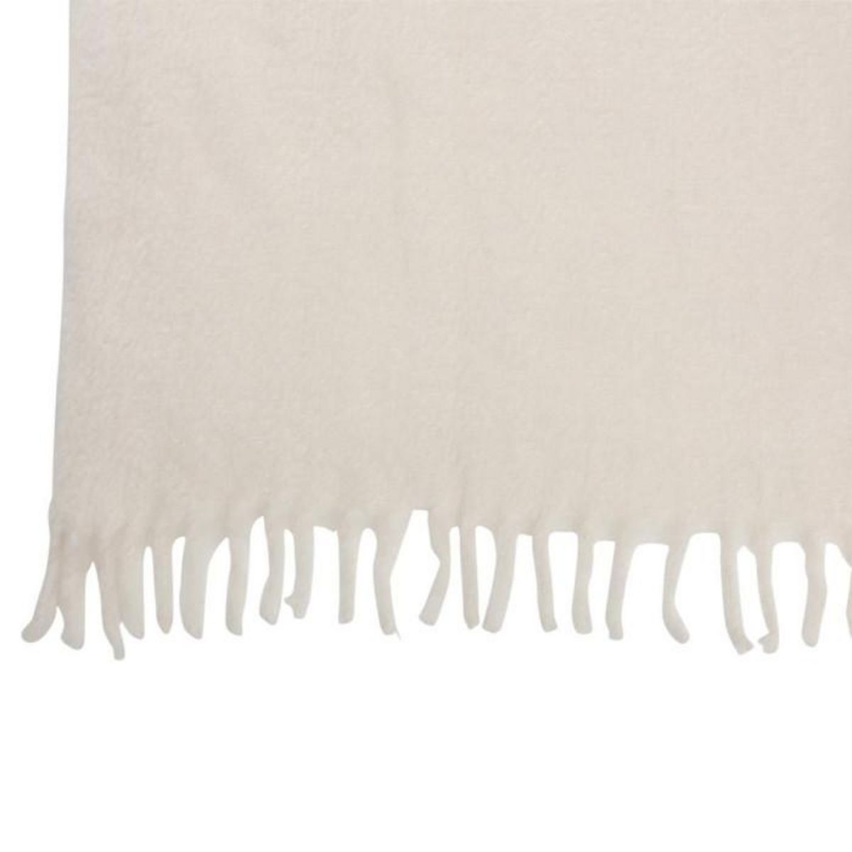 Paris Prix Plaid Déco  Bord  136x190cm Noir & Blanc