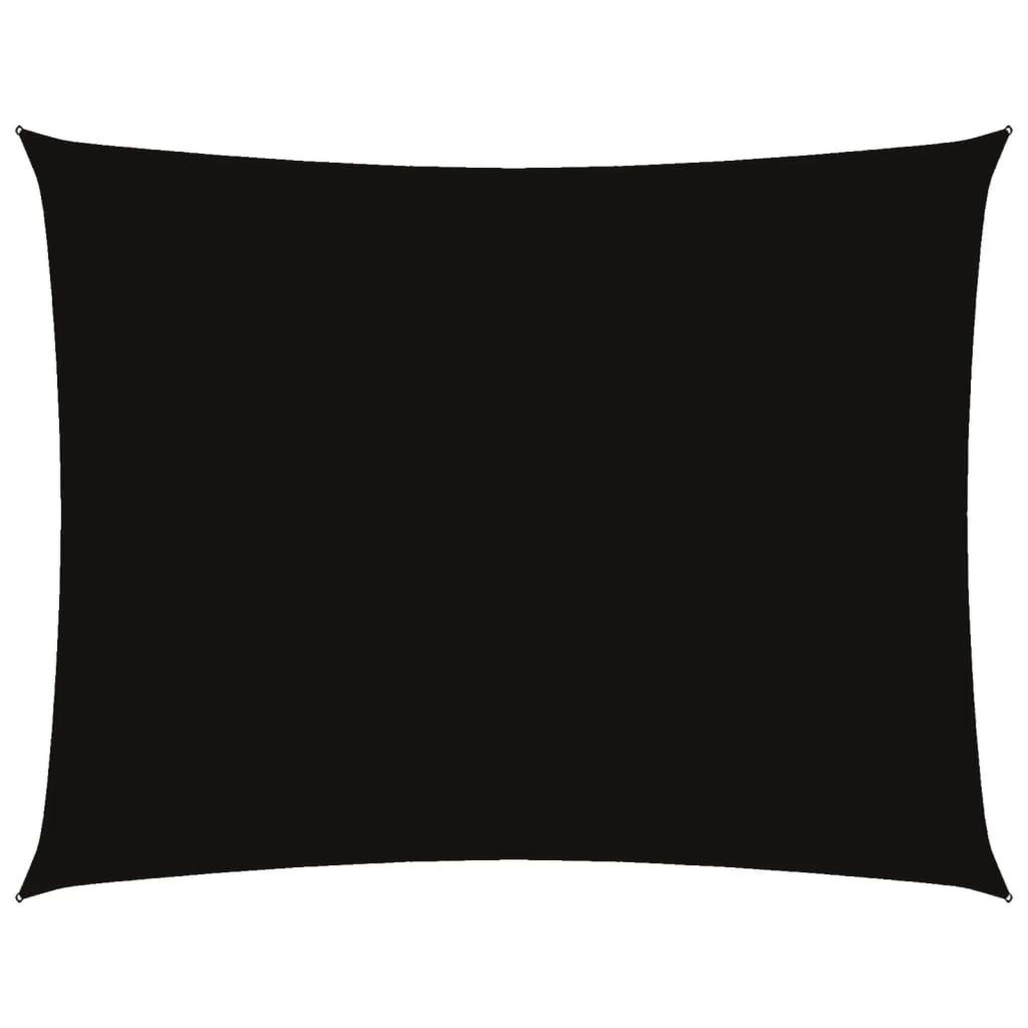 Voir la diapositive 2 : VIDAXL Voile de parasol tissu oxford rectangulaire 3x4 m noir