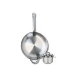 ELO Ensemble de 1 Poêle de cuisson 32 cm et 1 faitout 12 cm Elo Profi Brillant