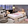 Voir la diapositive 2 : Lit double adulte 160x200 cm avec rangements BOOST