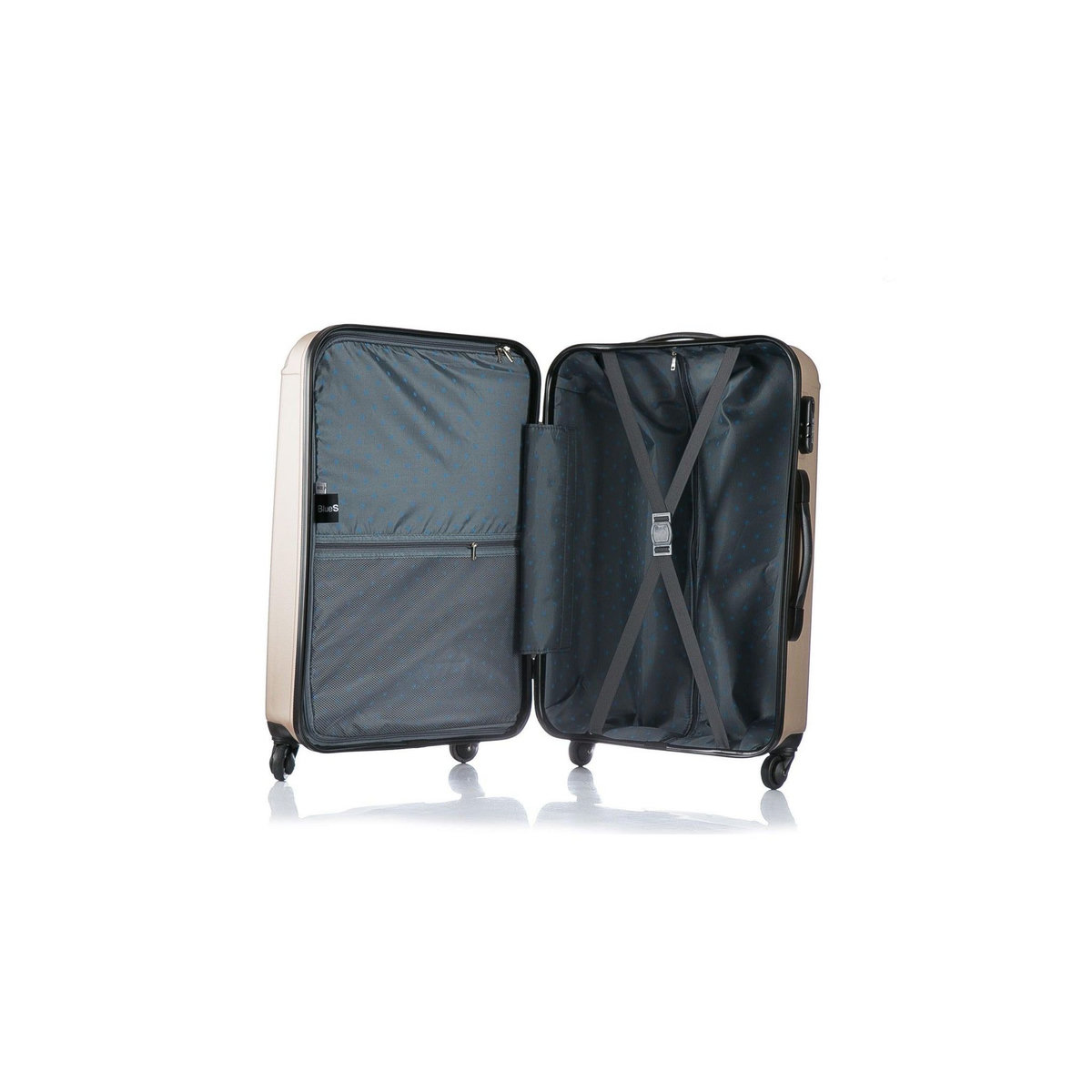 BLUESTAR BLUESTAR - Valise Weekend SIENNE 65 cm 4 Roues