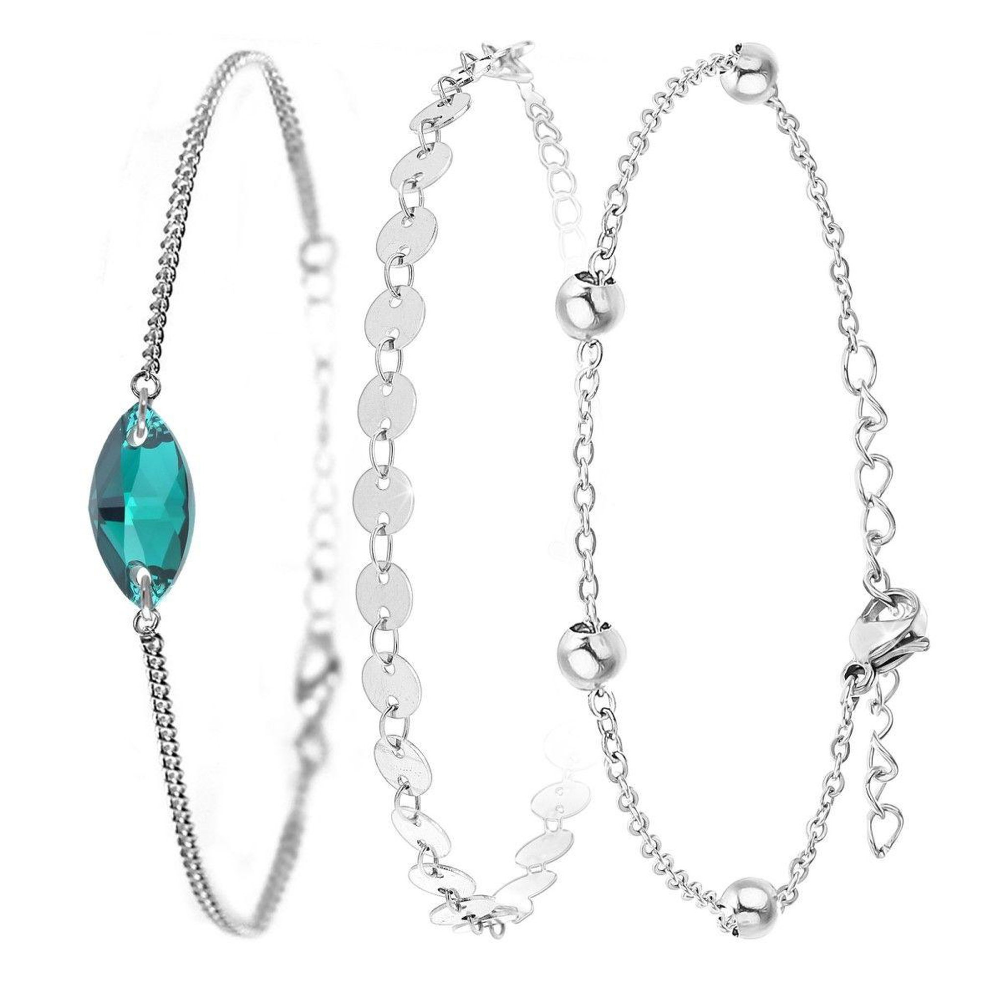 Voir la diapositive 2 : SC CRYSTAL Set de 3 bracelets par SC Crystal®
