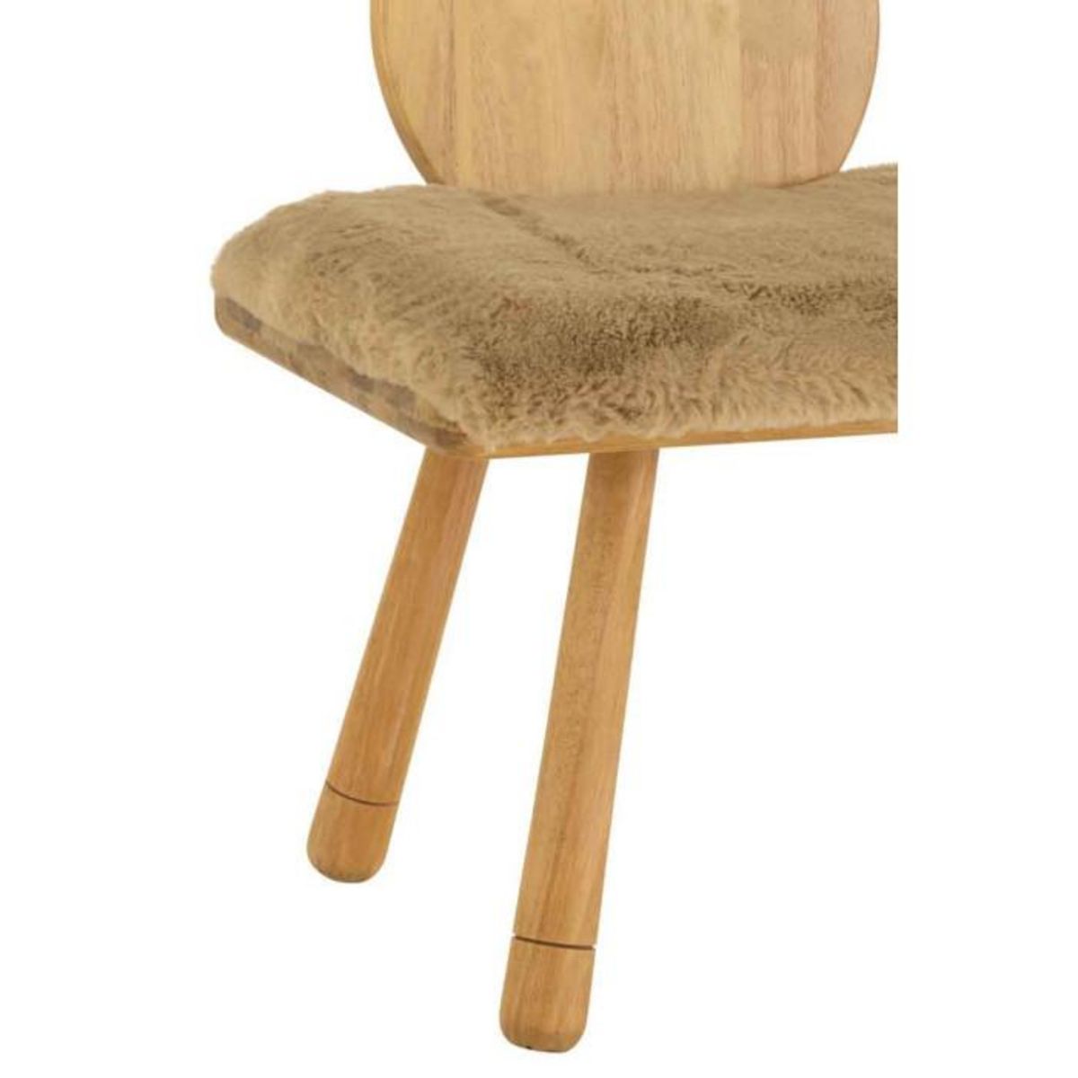 Paris Prix Banc pour Enfant en Bois  Ours  87cm Naturel