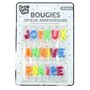 Paris Prix Bougie 18 Lettres  Anniversaire  4cm Multicolore