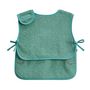 Voir la diapositive 3 : Petit Béguin Lot de 2 bavoirs bébé en éponge Cédric