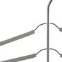 Voir la diapositive 2 : ID SPACE Cintre pour 6 chemises - En métal - Gris