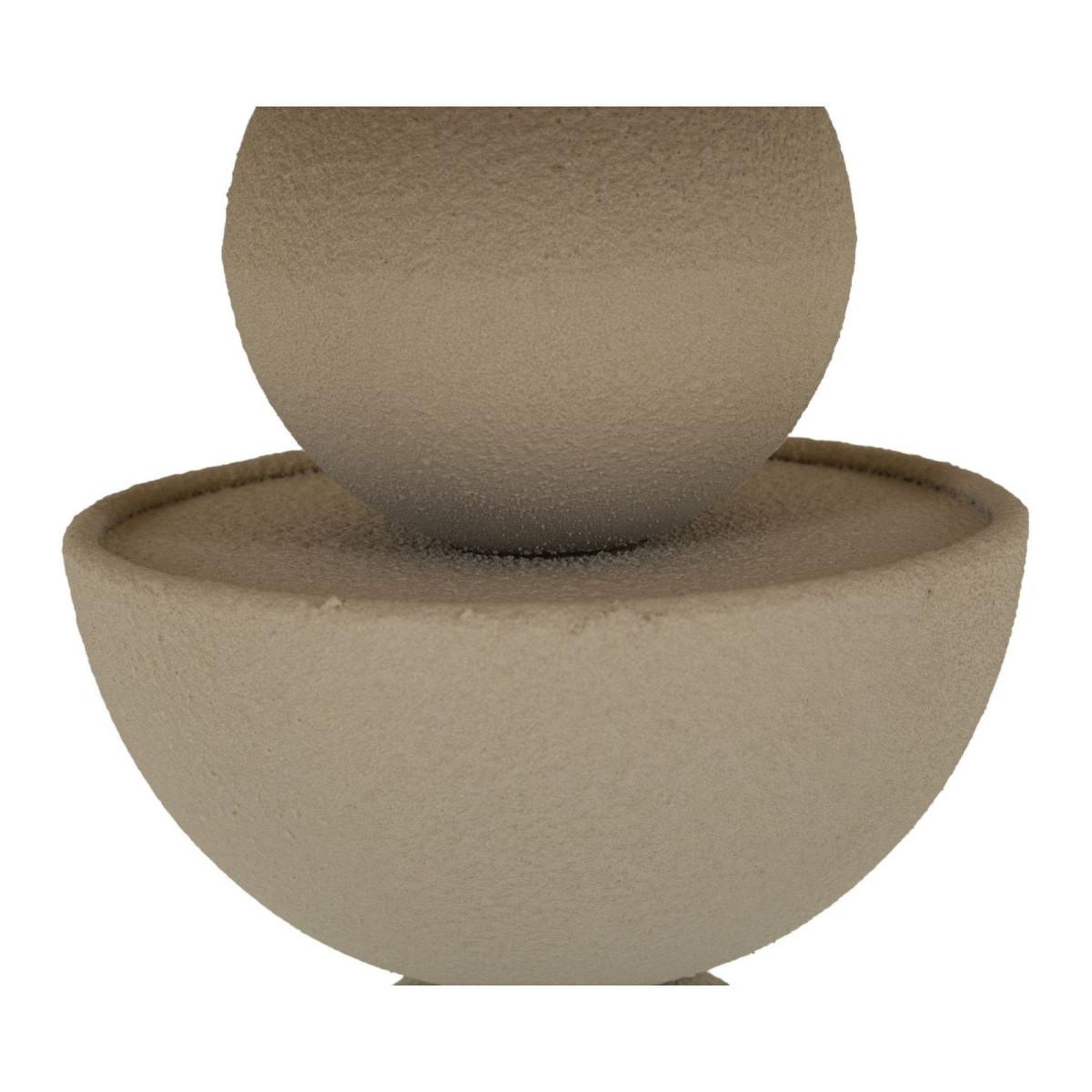 Voir la diapositive 5 : Paris Prix Table d'Appoint Miroir  Dune  42cm Crème