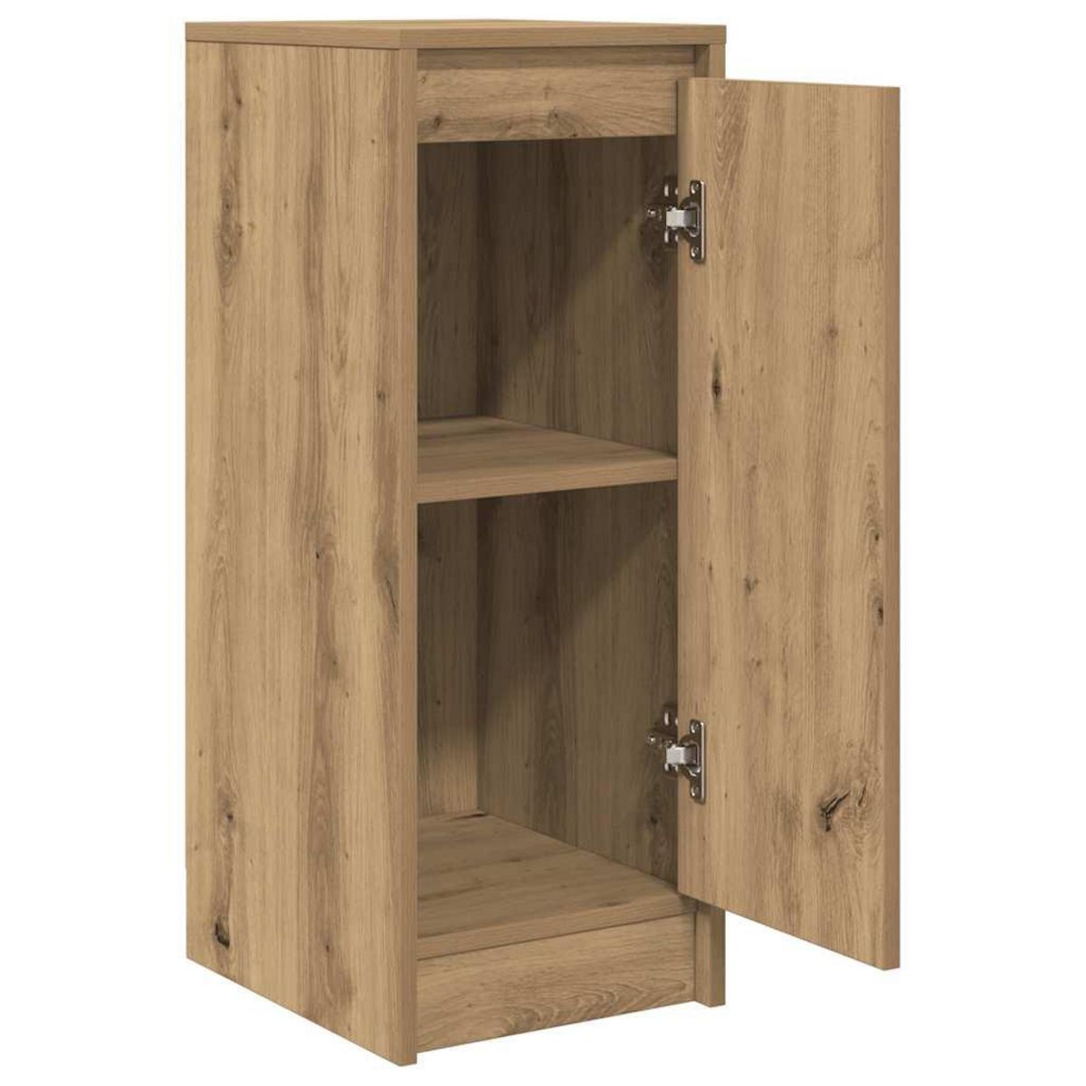 VIDAXL Buffet chene artisanal 29,5x34x76 cm bois d'ingenierie