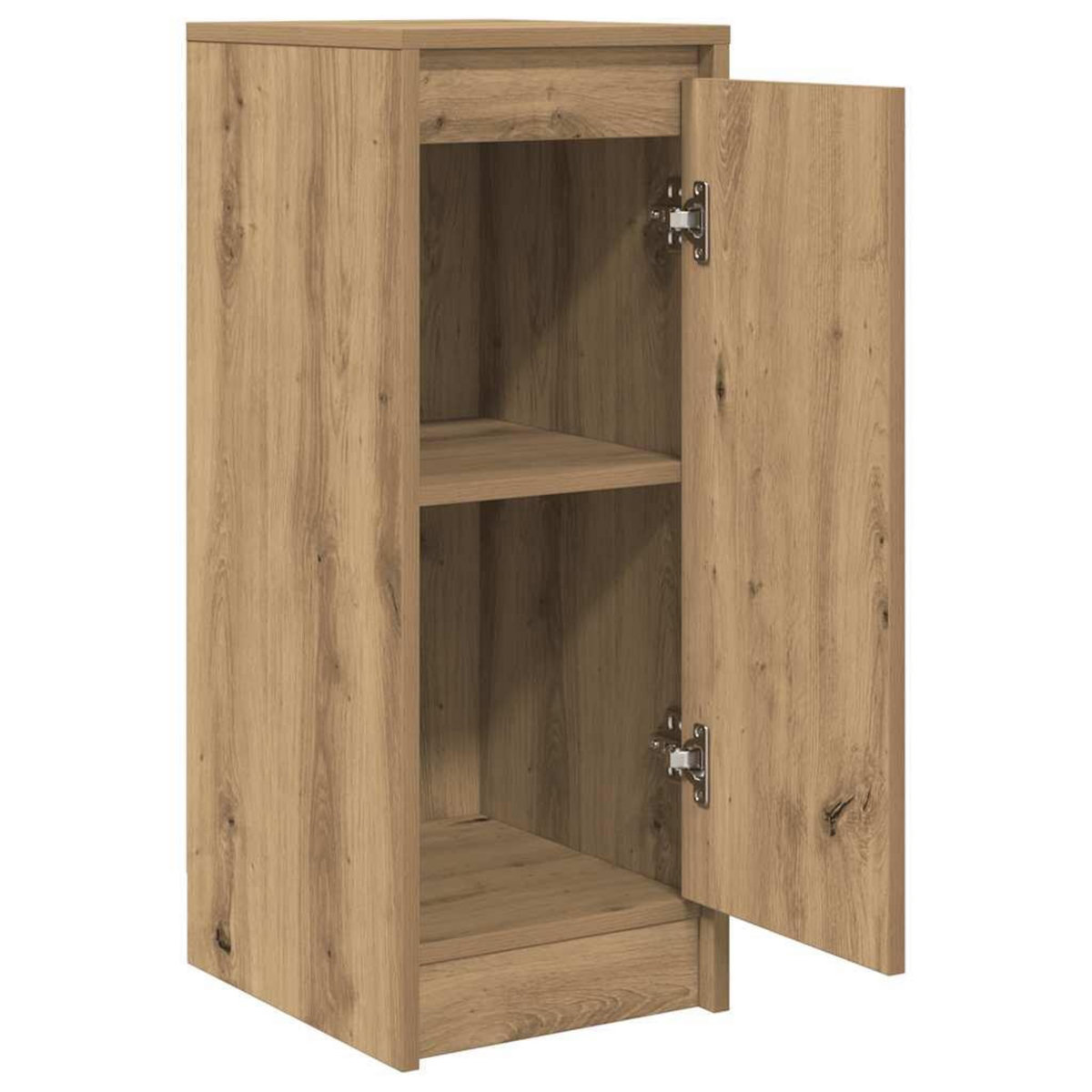 VIDAXL Buffet chene artisanal 29,5x34x76 cm bois d'ingenierie