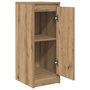 Voir la diapositive 5 : VIDAXL Buffet chene artisanal 29,5x34x76 cm bois d'ingenierie