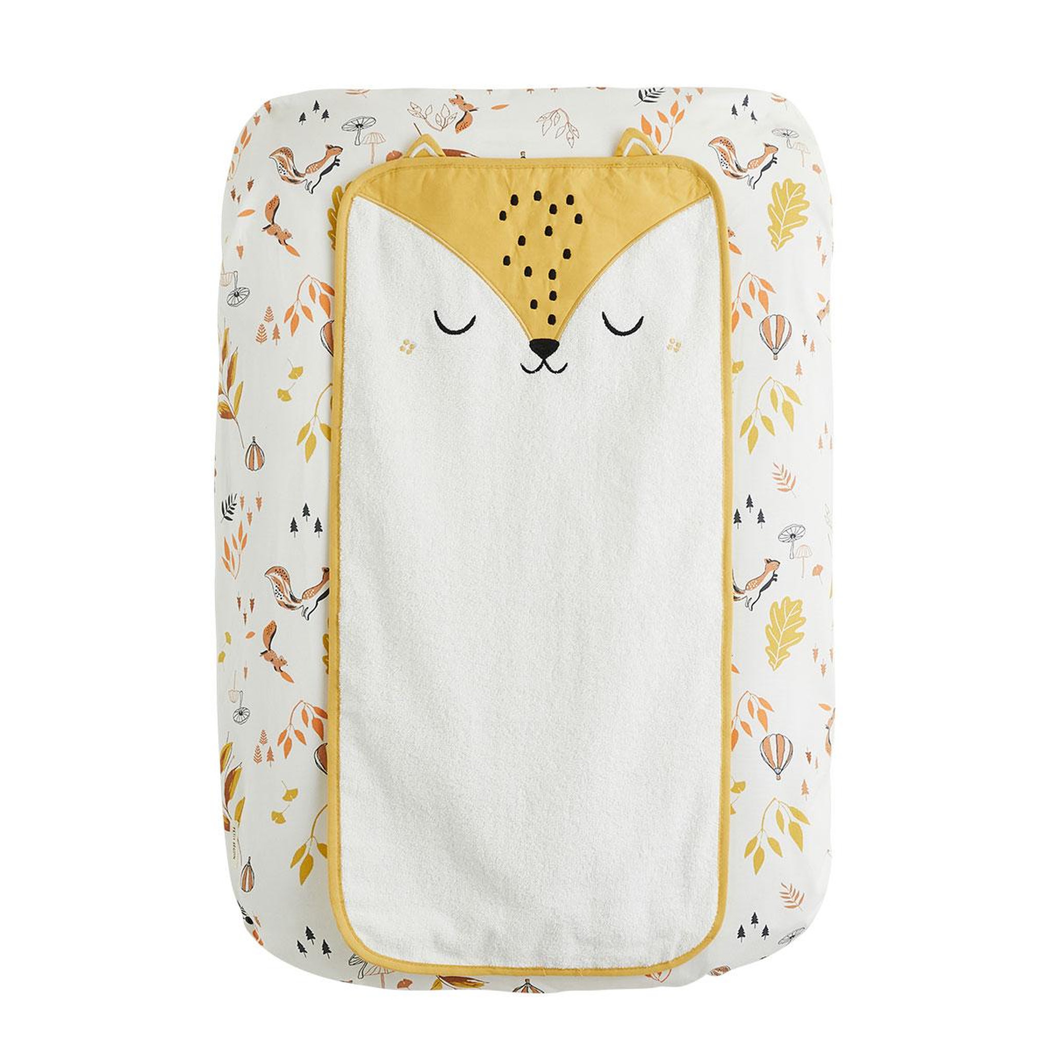 Voir la diapositive 4 : Petit Béguin Housse de matelas à langer + 2 tapis de change merlin