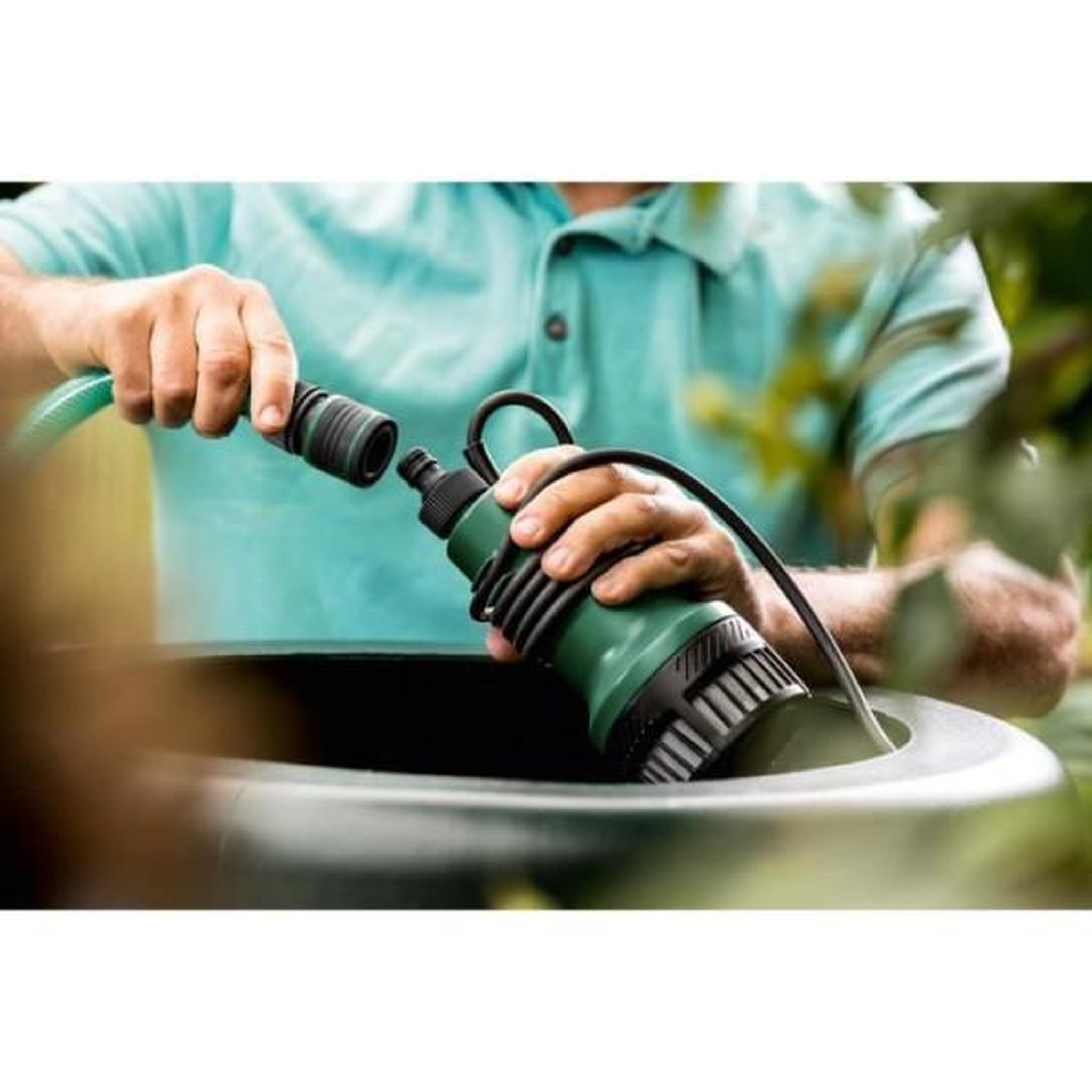 Voir la diapositive 4 : BOSCH Pompe a eau de pluie - Bosch - GardenPump 18V-2000 - Sur batterie - Jet puissant - Fonction minuterie