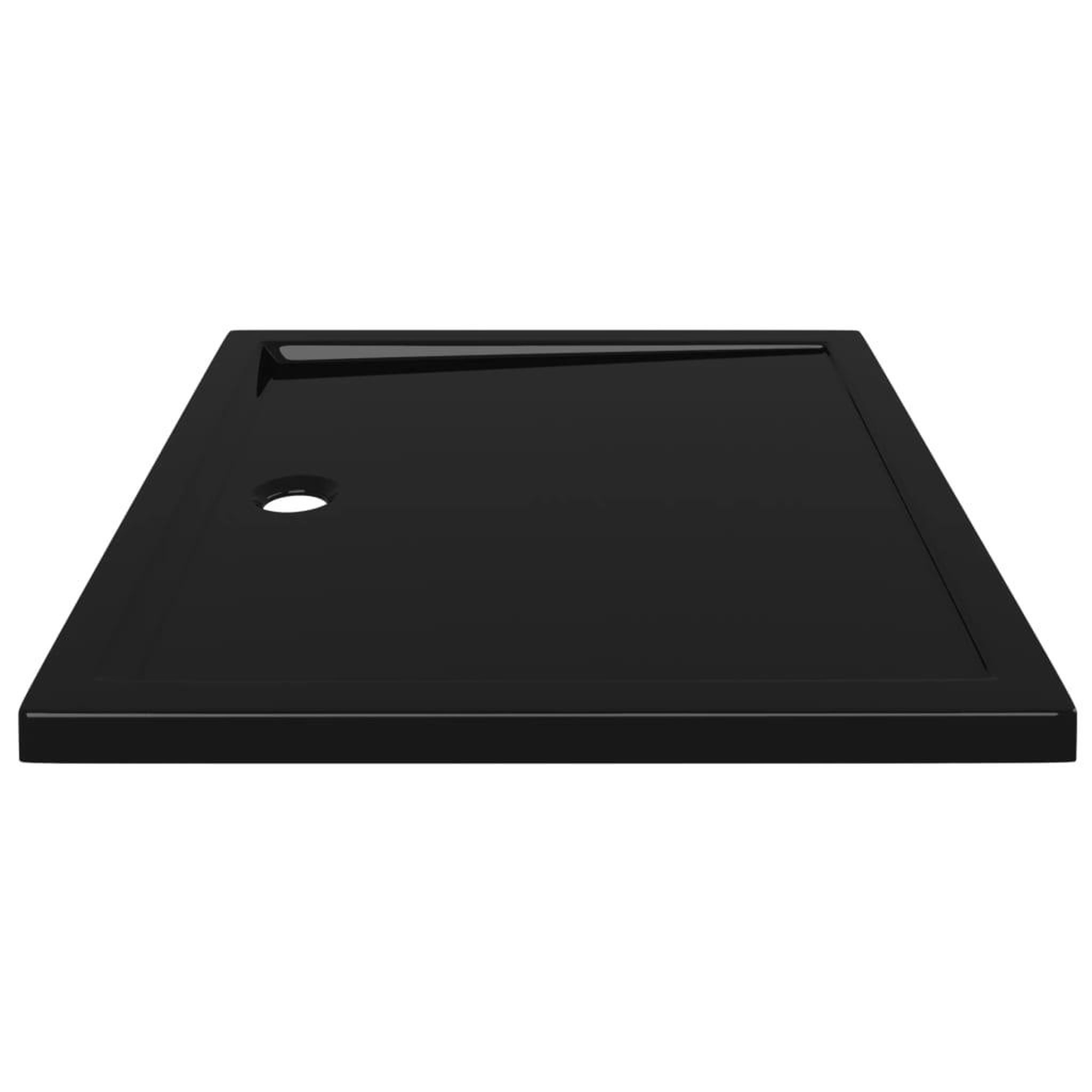 Voir la diapositive 4 : VIDAXL Receveur de douche rectangulaire ABS Noir 80x90 cm