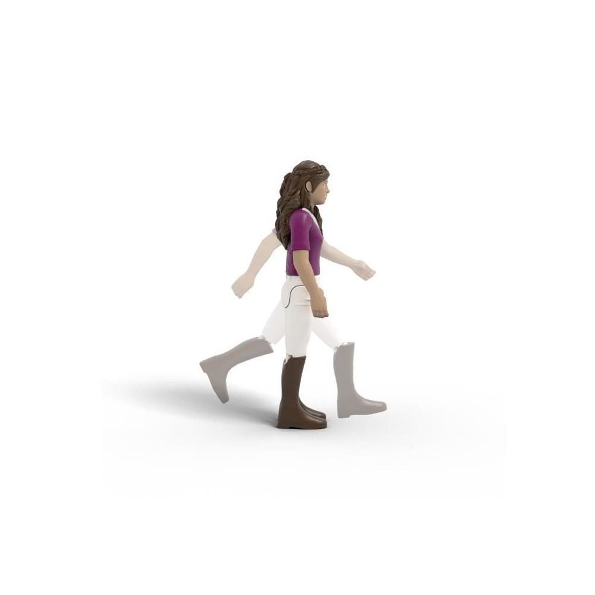 Voir la diapositive 3 : Schleich Figurine L'entrainement au tournoi de Lisa, Schleich 42776 Gamme Horse Club