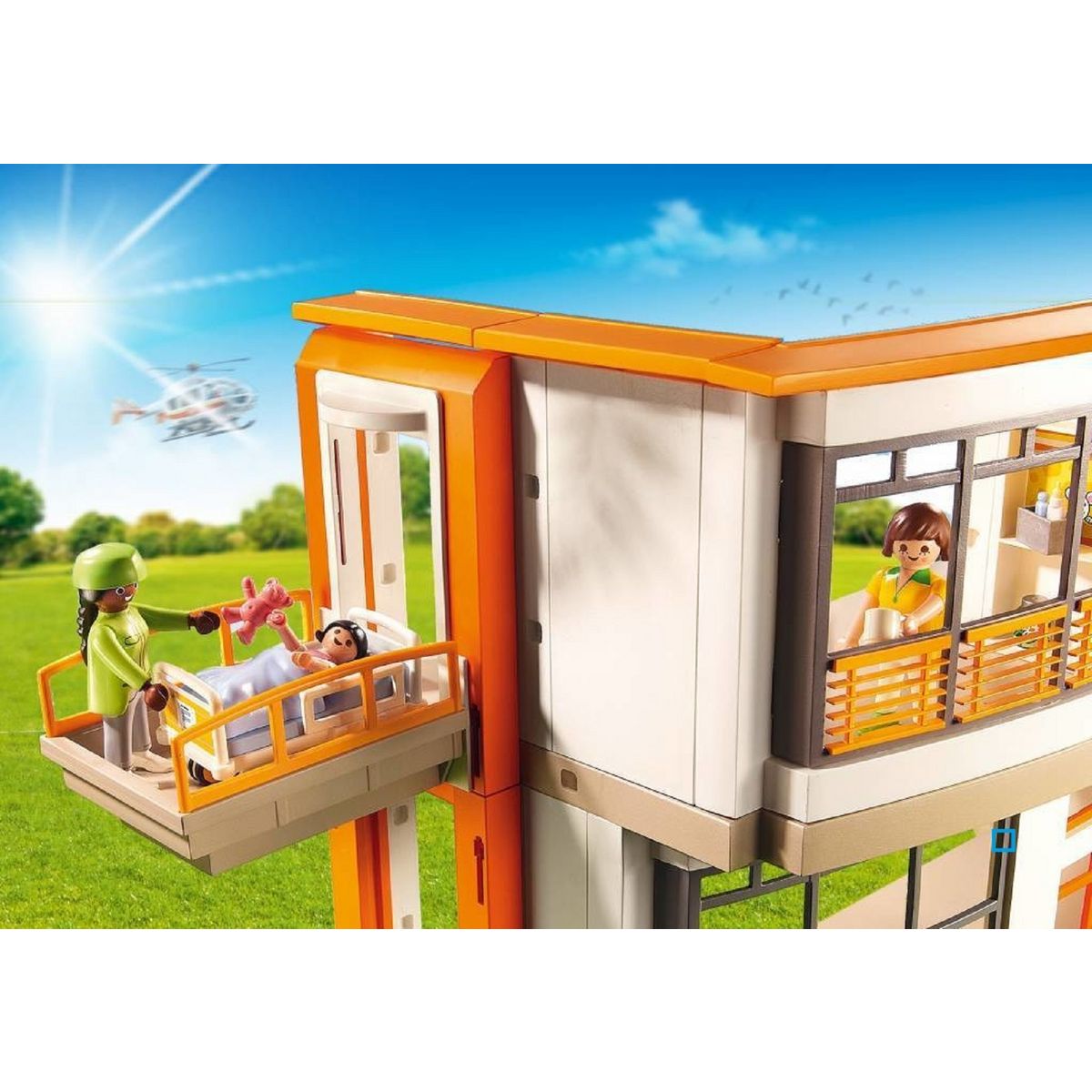 PLAYMOBIL 6657 - City life - Hôpital pédiatrique aménagé